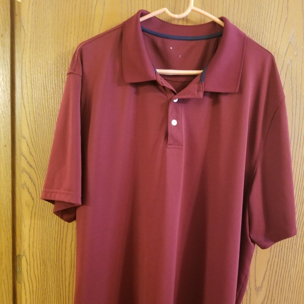 Golf Polo - XXL - Maroon - Amazon Essentials